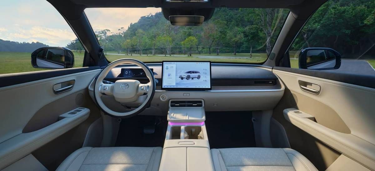 Toyota bZ3X interior