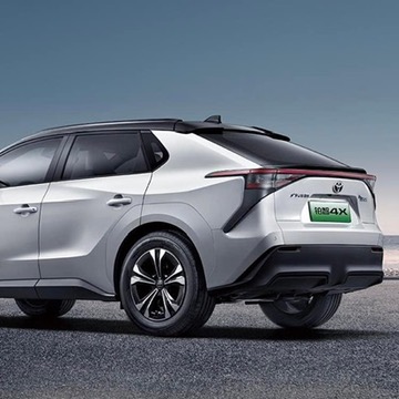 Toyota bZ4X rear view